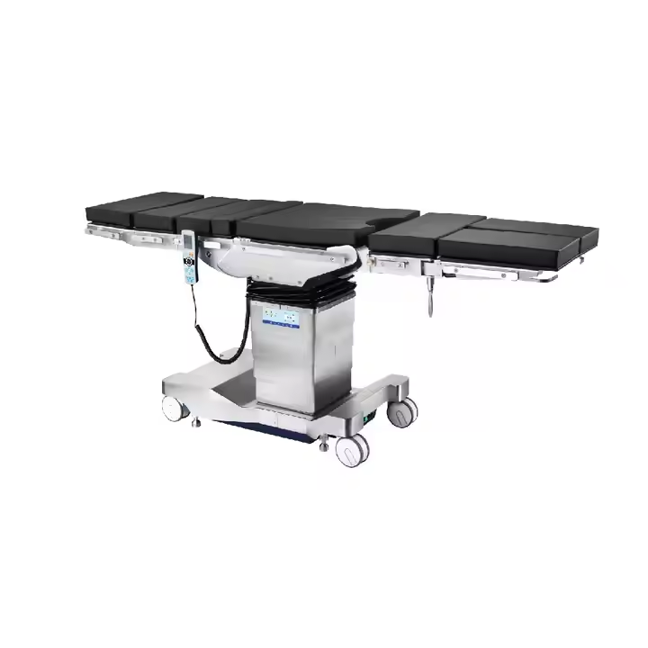 274-Popular Model Electric Surgical Table 304 Stainless Steel Operating Bed with Hydraulic Power Source.jpg